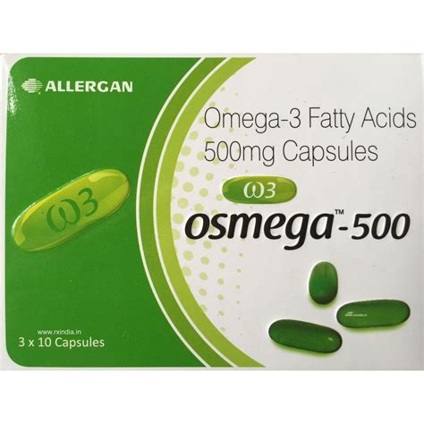 omega 3 fatty acid capsules